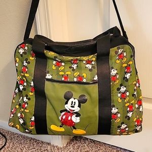 Mackey Mouse Canvas Travel Bag